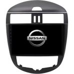 SmartGO Nissan Pulsar Dijital Klima Android Gps Carplay 8+256 GB Kamera + Çerçeve (2014-2018) (Yazılımsal) - RENK - Siyah