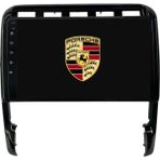 SmartGO Porsche Cayenne Android Gps Carplay 8+256 GB Kamera + Çerçeve (2003-2010) (Yazılımsal) - RENK - Siyah