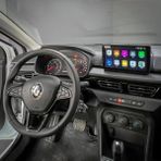 SmartGO Renault Sandero Android Gps Carplay 8+256 GB Kamera + Çerçeve (2021-2025) (Yazılımsal) - RENK - Siyah