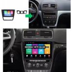 SmartGO Skoda Yeti Android Gps Carplay 8+256 GB Kamera + Çerçeve (2010-2016) (Yazılımsal) - RENK - Siyah