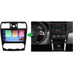 SmartGO Subaru Forester Android Gps Carplay 8+256 GB Kamera + Çerçeve (2015-2018) (Yazılımsal) - RENK - Siyah