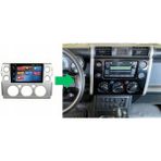 SmartGO Toyota Fj Cruiser Android Gps Carplay 8+256 GB Kamera + Çerçeve (2007-2008) (Yazılımsal) - RENK - Siyah