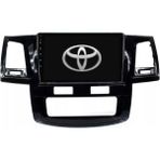 SmartGO Toyota Hilux Dijital Klima Android Gps Carplay 8+256 GB Kamera + Çerçeve (2008-2015) (Yazılımsal) - RENK - Siyah