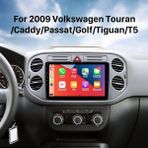 SmartGO Volkswagen Touran/caddy/passat/golf/tiguan/t5 Için 2009+ Android Auto Carplay Navigasyon Multimedya Sistemi Wİ-Fİ (Yazılımsal) - scn109901 - Renkli