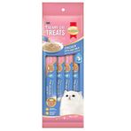 Smartheart Kremalı Keçi Sütlü Tavuk Etli 4x15 gr Ek Besin ve Kedi Ödülü