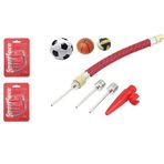 Smartizi 2 Set, 5 Parça Pompa Iğne Seti Bisiklet ve Top Şişirme Pompa Yedek Uç