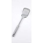 Smartizi Paslanmaz Çelik Delikli Mutfak Spatulası - Ergonomik Saplı Çevirme Fırın Tepsisi Servis Spatulası