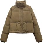 Smartjest Kadın Şişme Mont - XL - Haki