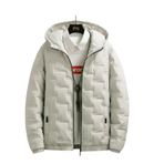 Smartjest Kapitone Erkek Mont - 2XL - Beyaz