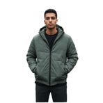 Smartjest Kapitone Erkek Mont - 4XL - Gri