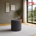 Smarto Relax Puf Babyface Kumaş Silindir Puf 40×45 cm - Gri
