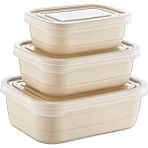 Smartware 3Lü Saklama Kabı Set - Kırmızı