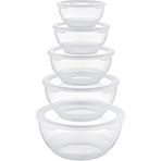 Smartware 5'li Set Loop Saklama Kabı - 1 lt - Şeffaf