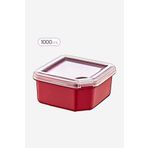 Smartware Q-Box Saklama Kabı 1000 ML CARMEN KIRMIZI