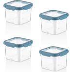Smartware Smatware 4'lü Set Loxo Sızdırmaz Saklama Kabı 1000 ml - 1 lt - Mavi