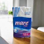 Smax Mare Plus Kağıt Havlu 2 Katlı 12 Rulo Beyaz Çift Katlı Avantaj Paket