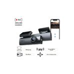 SMAYLİNG 1080P Araç Kamera Wifi+Dvr 3MP Gece Görüş 30Fps Sürüş Güvenliği Sarsıntı Sensörü BLM65