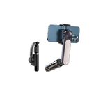 SMAYLİNG 2-in-1 Gimbal Stabilizer & 72 cm Selfie Stick | Dahili Işıklı, Bluetooth Uzaktan Kumandalı, Mini Taşınabilir Telefon Gimbal Tutucu, Titreşim Önleyici Video & Fotoğraf