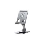 Smayling 360° Döner Metal Telefon Standı – Katlanabilir Ayarlanabilir Masaüstü Telefon & Tablet Tutucu