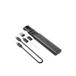 SMAYLİNG 7in1 Seyahat Seti Type-C to Type-C Kablo, Kart Yuvası, Usb/Mikro/Lightning Port, Sim Kart İğnesi