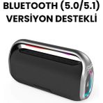 Smayling Rgb Işıklı Kablosuz Bluetooth Hoparlör – 18.000 Mah Batarya, Çift Mikrofonlu Karaoke Speaker, Güçlü Bass, Taşınabilir Party Speaker