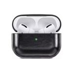 Smcase Apple Airpods Pro Kılıf Suni Deri Kancalı Silikon Sf9 Siyah