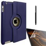 Smcase Apple iPad 2 3 4 360 Donebilen Koruma Kapakli Standli DN22 Nano Kalem Kılıf