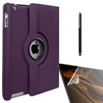Smcase Apple iPad 9.7 2017 360 Donebilen Koruma Kapakli Standli DN22 Nano Kalem Kılıf