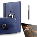 Smcase Apple iPad 9.7 2017 5. Nesil 360 Dönebilen Koruma Kapakli Standli DN22 Nano Kalem Kılıf