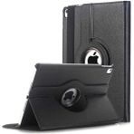 Smcase Apple iPad 9.7 2017 5.nesil Uyumlu Kılıf Kapaklı Standlı 360 Dönebilen Koruma Dn2 Siyah