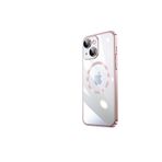 SMCASE Apple iPhone 13 ile Uyumlu Sert Transparan Kılıf, Arka Kamera Korumalı, Bronz