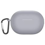 Smcase Huawei Freebuds Pro 2 Kılıf Mat Silikon Soft Kancalı Sf7 Gri