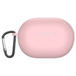 Smcase Huawei Freebuds Pro 2 Kılıf Mat Silikon Soft Kancalı Sf7 Pembe