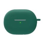 Smcase Huawei Freebuds Pro 3 Kılıf Model Uyumlu Mat Silikon Soft Kancalı Sf7 Koyu Yeşil