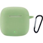 Smcase Huawei Freebuds Se 2 Kılıf Model Uyumlu Mat Silikon Soft Kancalı Sf7 Yeşil