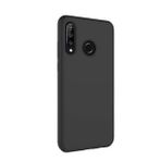Smcase Huawei Y7 2019 Soft Touch Silikon Nano Ekran Koruyucu Siyah Cep Telefonu Kılıfı