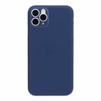Smcase iPhone 11 Pro Max PP Hayalet Silikon Lacivert Cep Telefonu Kılıfı