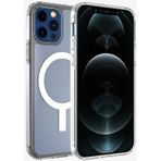Smcase İphone 12 Pro Max Kılıf Coss Wireless Destekli Hibrit Silikon Wireless Şarj Aleti