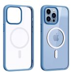 Smcase İphone 12 Pro Max Kılıf Manyetik Wiriless Destekli Krom Silikon Wiriless Şarj Aleti