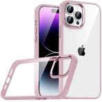 Smcase iPhone 14 Pro Max Renkli Bumper Hybrid Flora Silikon Nano Ekran Koruyucu Yeşil Cep Telefonu Kılıfı