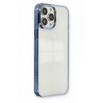 Smcase iPhone 14 Pro Pixel Bumper Sert Silikon Siyah Cep Telefonu Kılıfı