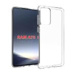 Smcase Samsung Galaxy A73 Lüks Korumalı Tpu Silikon Nano Şeffaf Cep Telefonu Kılıfı
