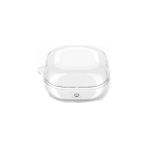 Smcase Samsung Galaxy Buds 2 Pro Kılıf Transparan Kancalı Silikon SF14 Renksiz - Şeffaf