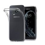Smcase Samsung Galaxy J4 Silikon Cam Şeffaf Cep Telefonu Kılıfı
