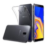 Smcase Samsung Galaxy J6 Plus Silikon Nano Şeffaf Cep Telefonu Kılıfı