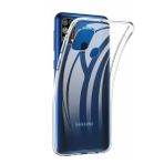 Smcase Samsung Galaxy M21 Lüks Tpu Silikon Nano Şeffaf Cep Telefonu Kılıfı