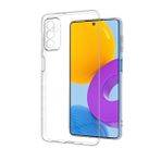 Smcase Samsung Galaxy M52 5G Kamera Korumalı Tpu Silikon Tam Kapatan Şeffaf Cep Telefonu Kılıfı