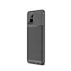 Smcase Samsung Galaxy S10 Lite Negro Karbon Dokulu Silikon Tam Kapatan Siyah Cep Telefonu Kılıfı