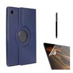 Smcase Samsung Galaxy Tab A8 10.5 Sm X200 2021 360 Dönebilen Koruma Kapakli Standli DN22 Nano Kalem Kılıf