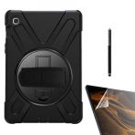 Smcase Samsung Galaxy Tab S6 Lite P610 Tablet Tank Koruma Defender Standli DF22 Nano Kalem Kılıf